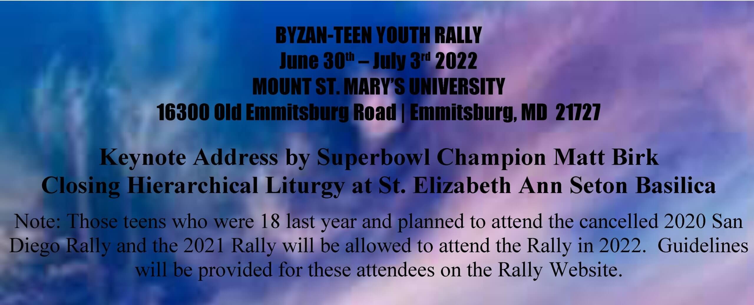 Byzan-Teen Rally 2022